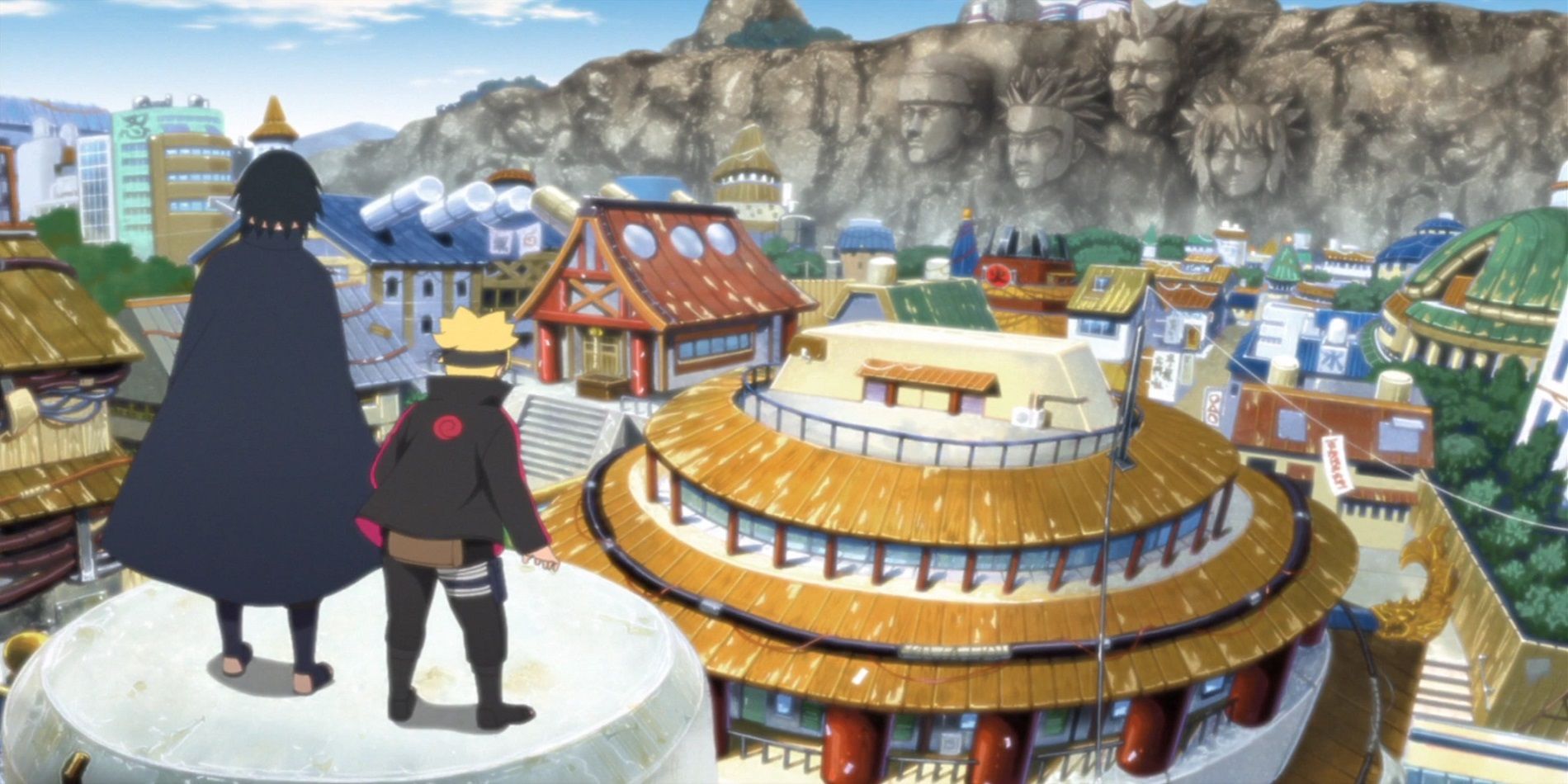 Village Hidden in the Leaves From Naruto