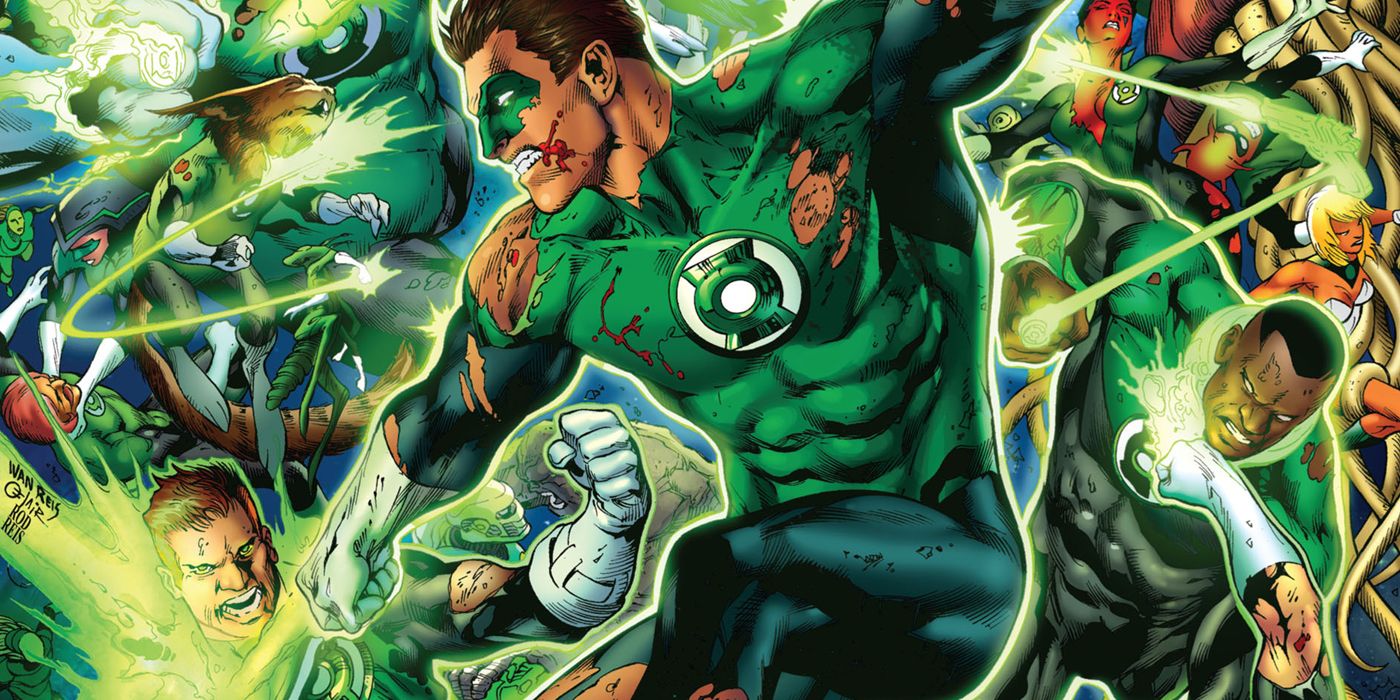 War of the Green Lanterns in DC comics.