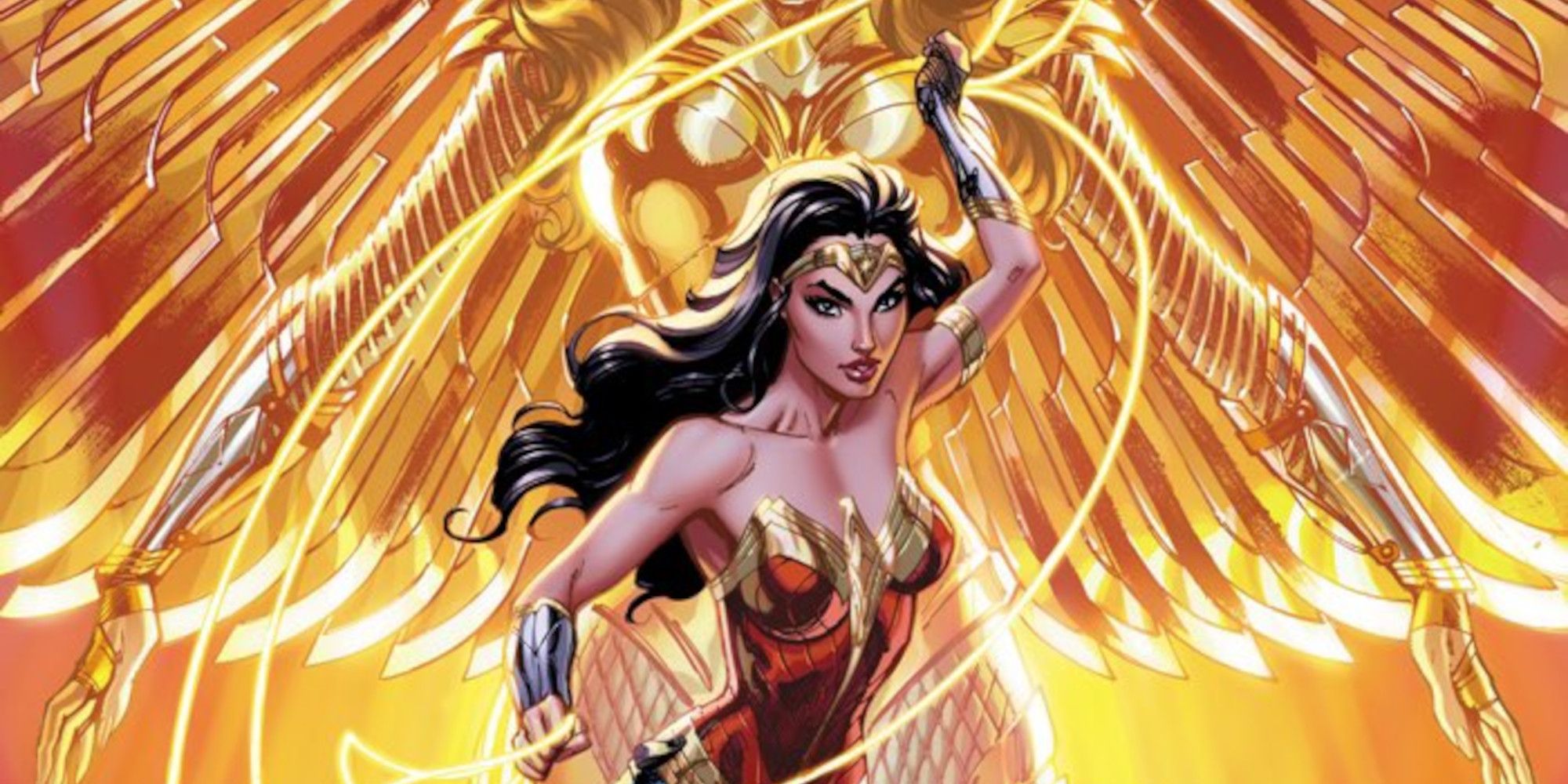 Wonder Woman 1984 variant cover to Batman 104 by J. Scott Campbell header