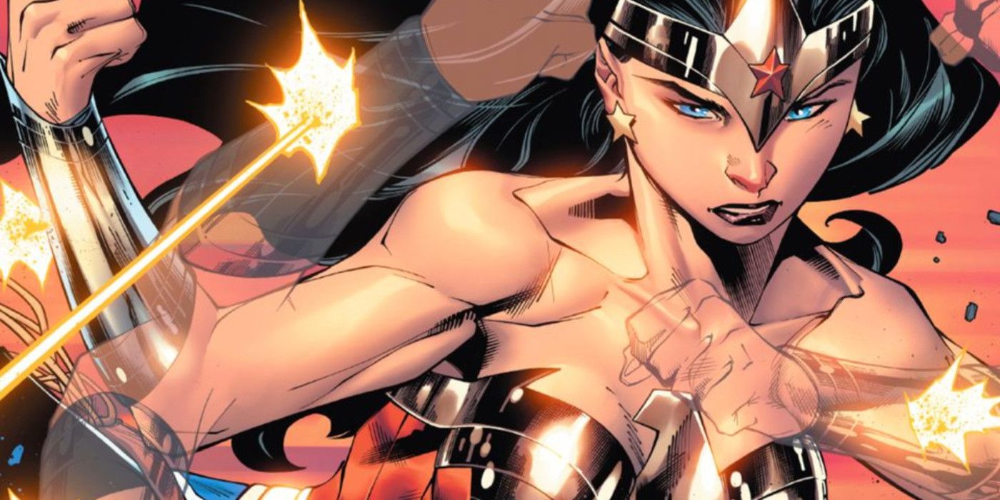 DC's Wonder Woman blocking bullets