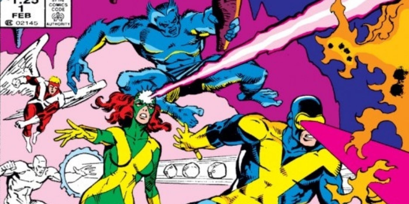Jean Grey, Cyclops, Iceman, Angel, and Beast working together as X-Factor