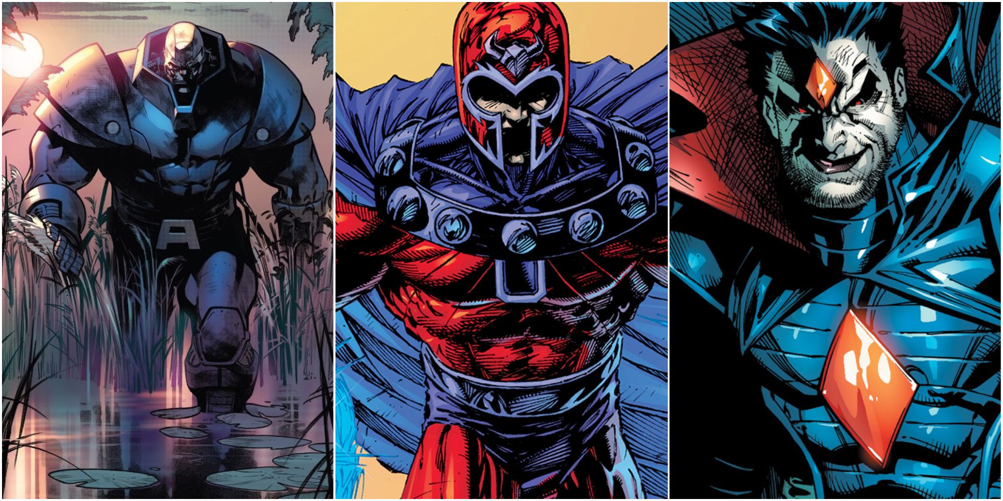 Apocalypse, Magneto, and Mister Sinister