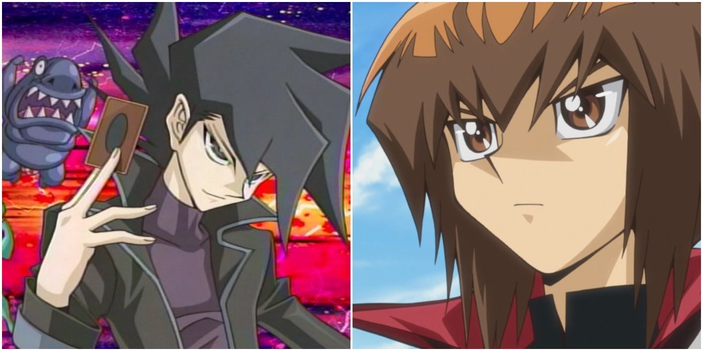 Chazz and Jaden from Yugioh GX anime