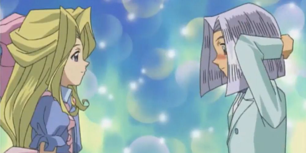 Cecilia and Pegasus meet in Yugioh