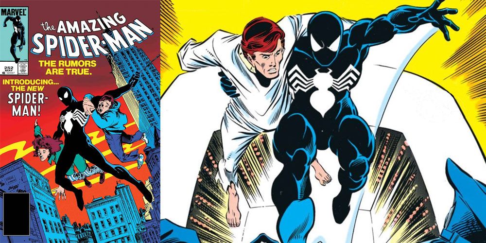 Amazing Spider-Man #252 is the first appearance of the black costume