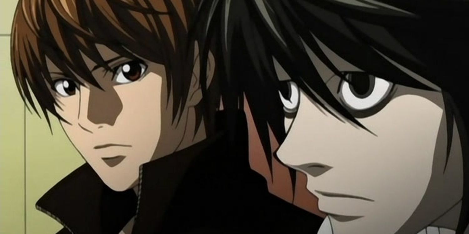 L andLight Yagami from Death Note
