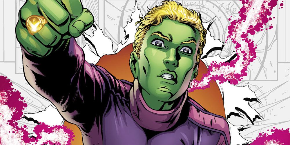 Brainiac 5 from the cover of Legion of Super-Heroes #0