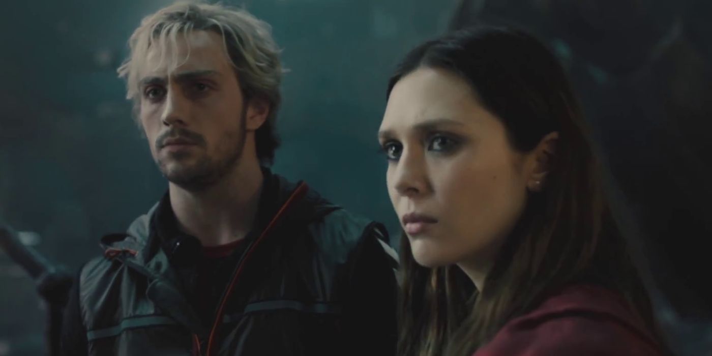 Quicksilver And Scarlet Witch From The Avengers Age Of Ultron