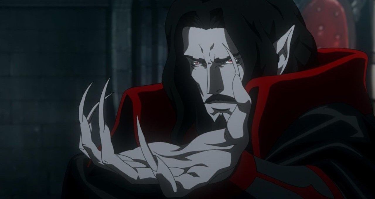 Castlevania's Dracula Holding Hand Out