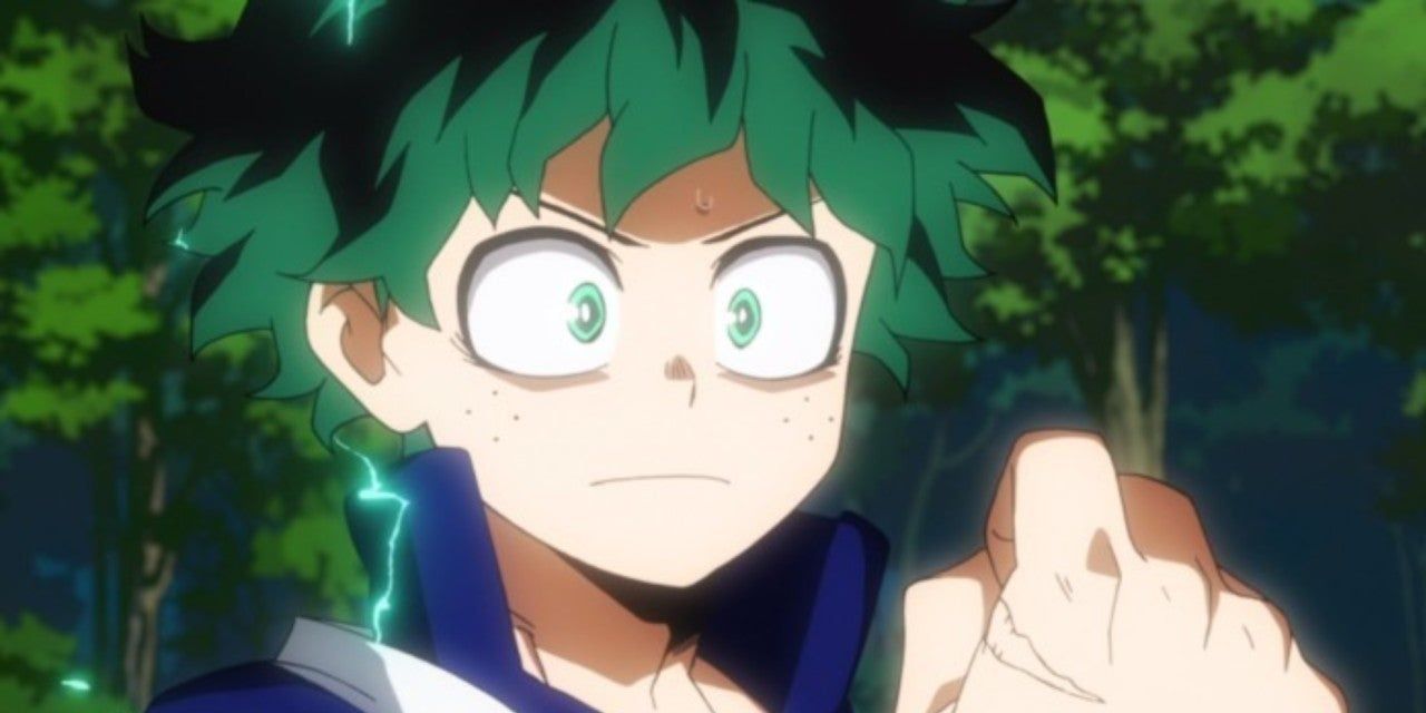 Deku in the forest