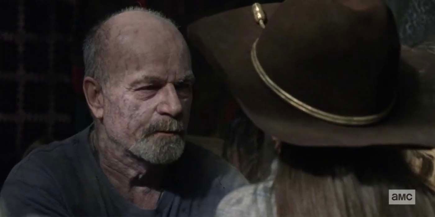 Earl reassures Judith in The Walking Dead 