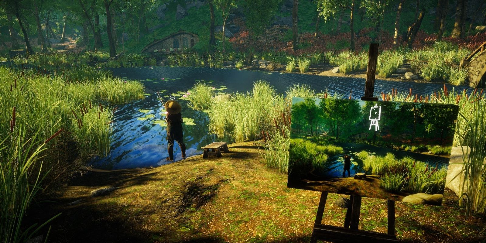 eastshade painting a landscape