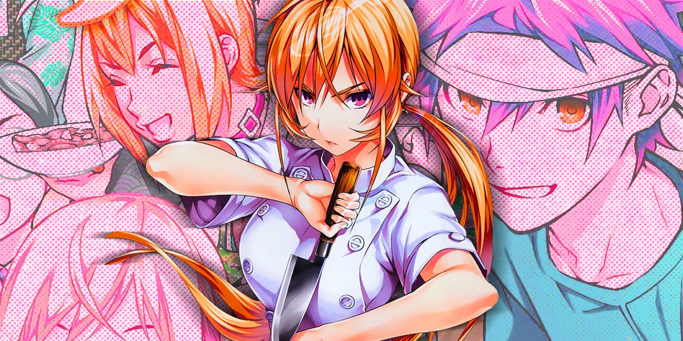 Food Wars! Shokugeki no Soma - Anime - Erina Nakiri & Soma