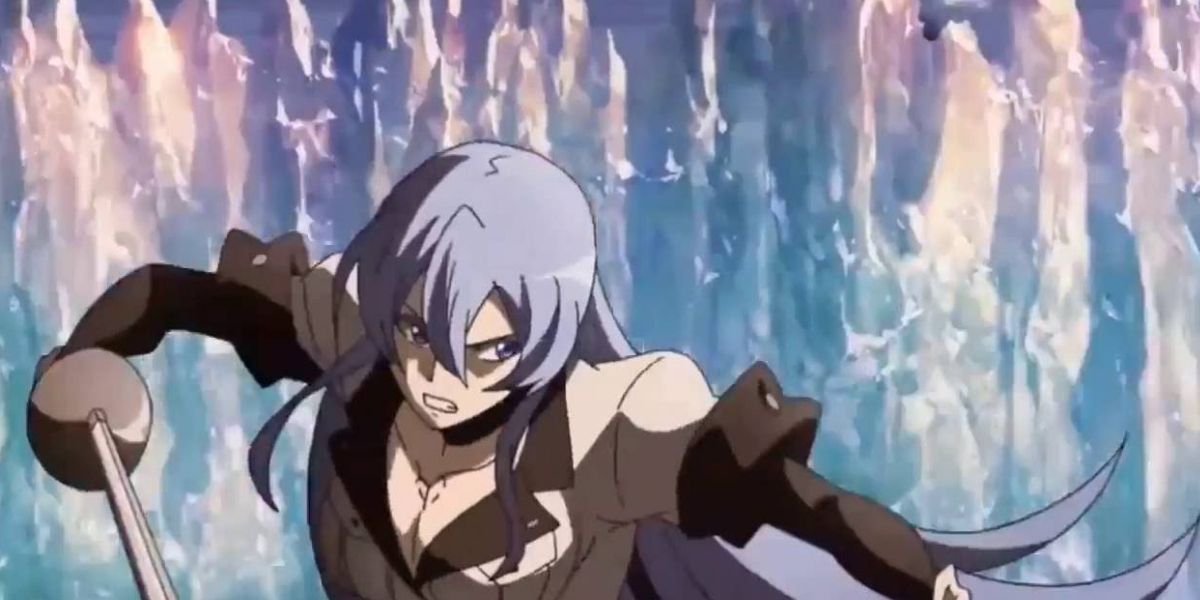 Esdeath fights to her limit in Akame Ga Kill!