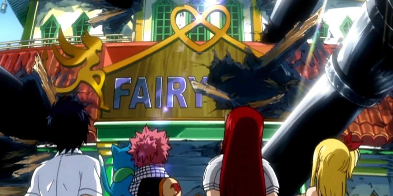 fairy tail hall ruined