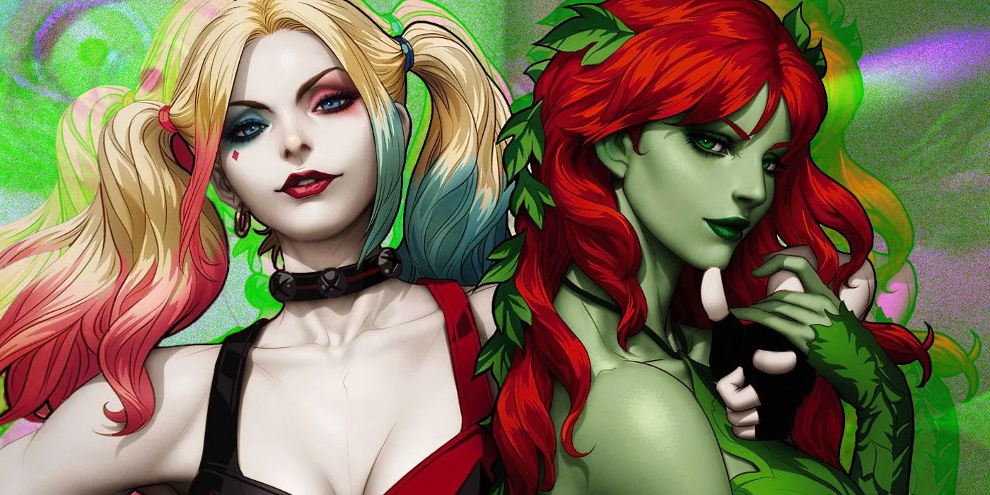 harley quinn and poison ivy