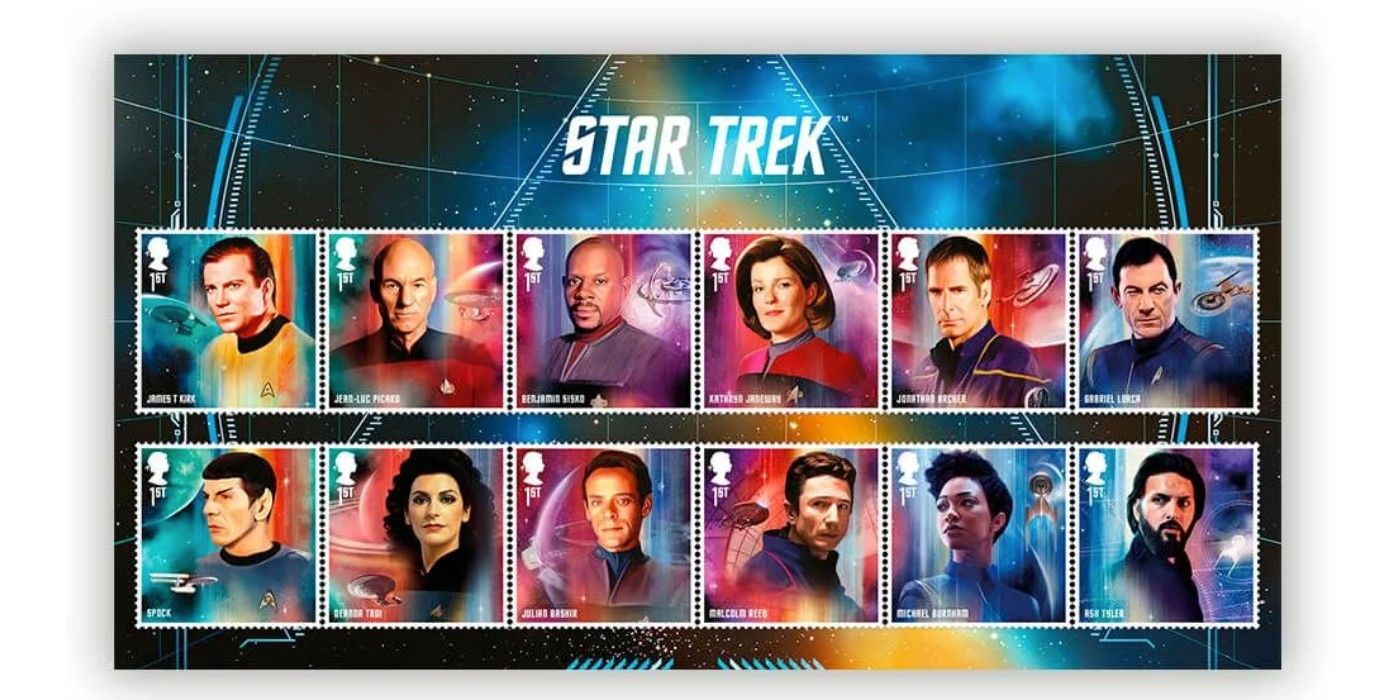 Star Trek Uks Royal Mail Releases New Stamp Set