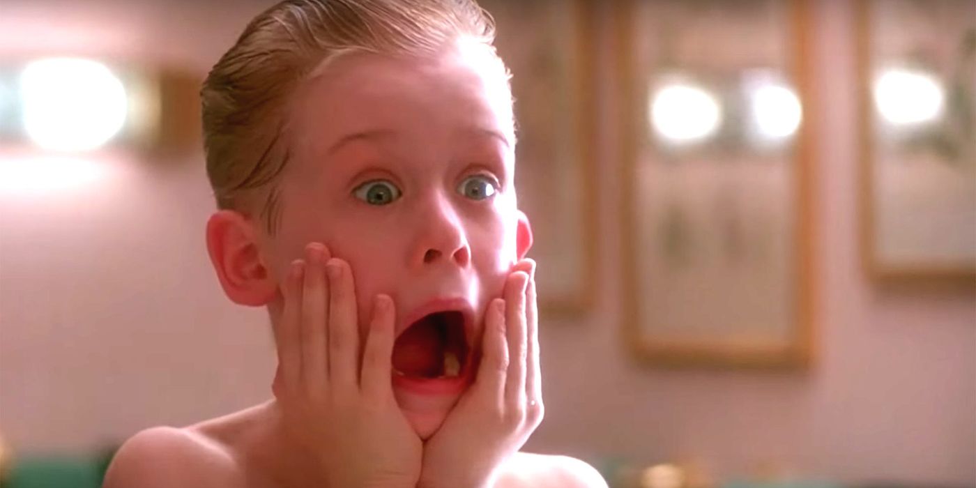 Kevin McCallister screaming in Home Alone