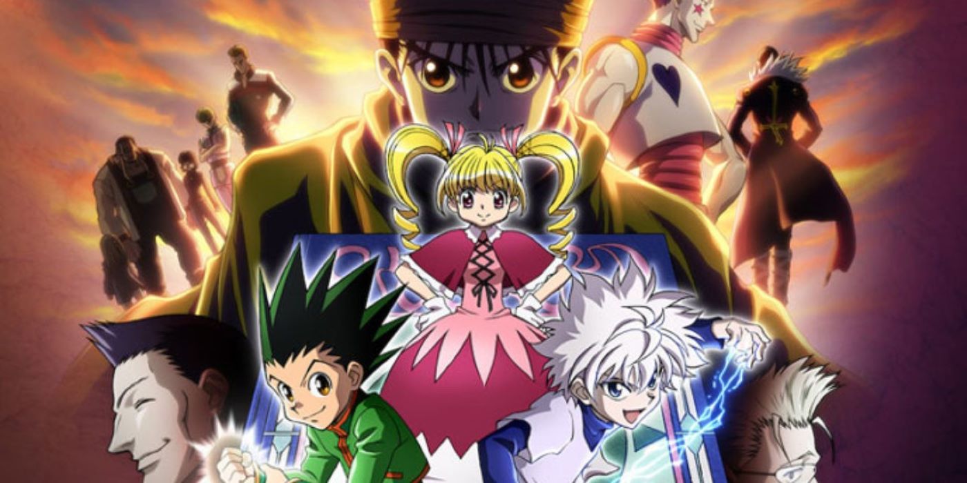 Main cast of Hunter x Hunter