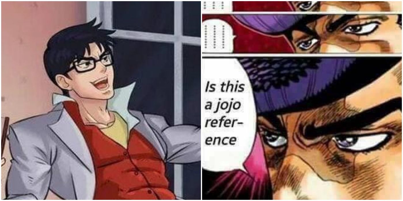 find the jojo reference(memes)