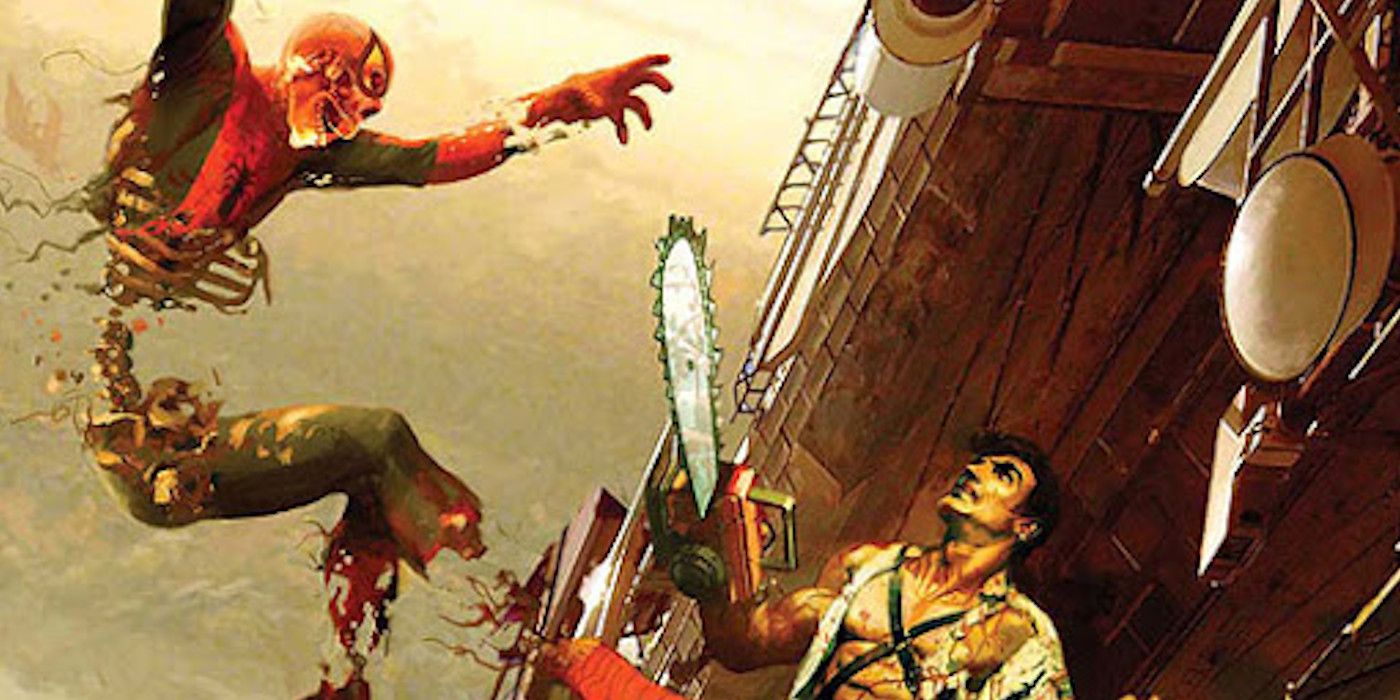 zombie spiderman ash army of darkness