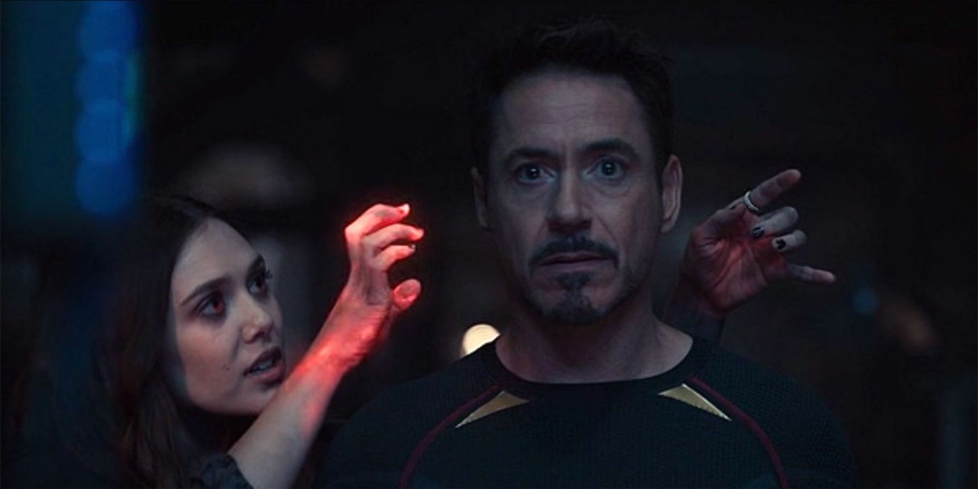 Scarlet Witch And Tony Stark