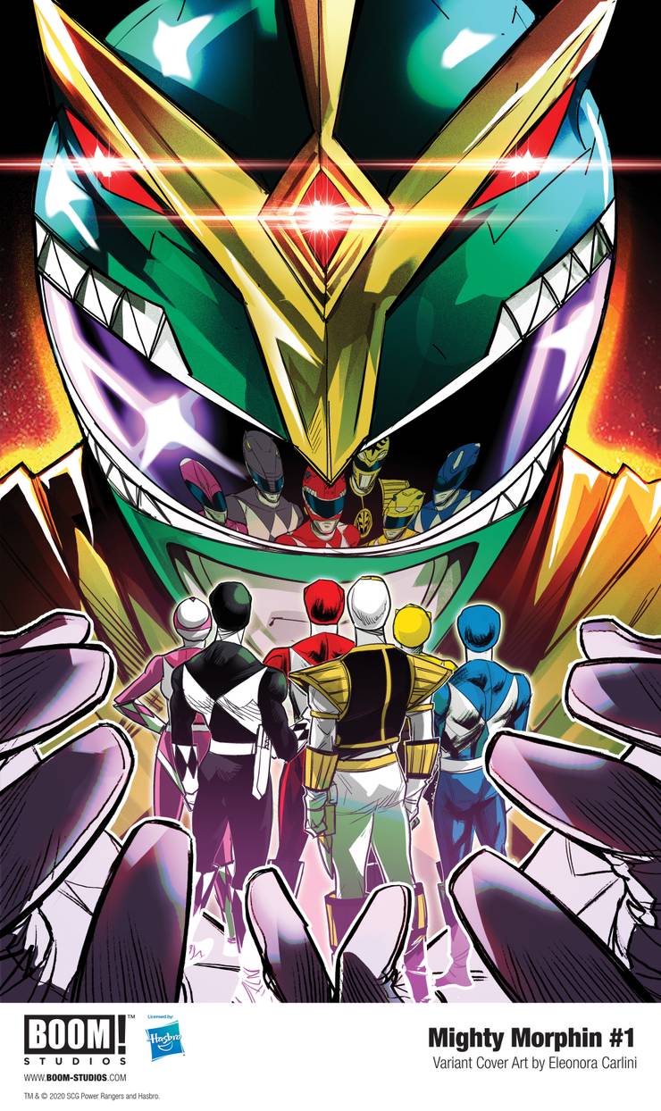 Novo Ranger verde aparece na prévia de Mighty Morphin #1