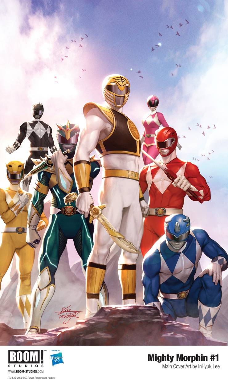 Novo Ranger verde aparece na prévia de Mighty Morphin #1