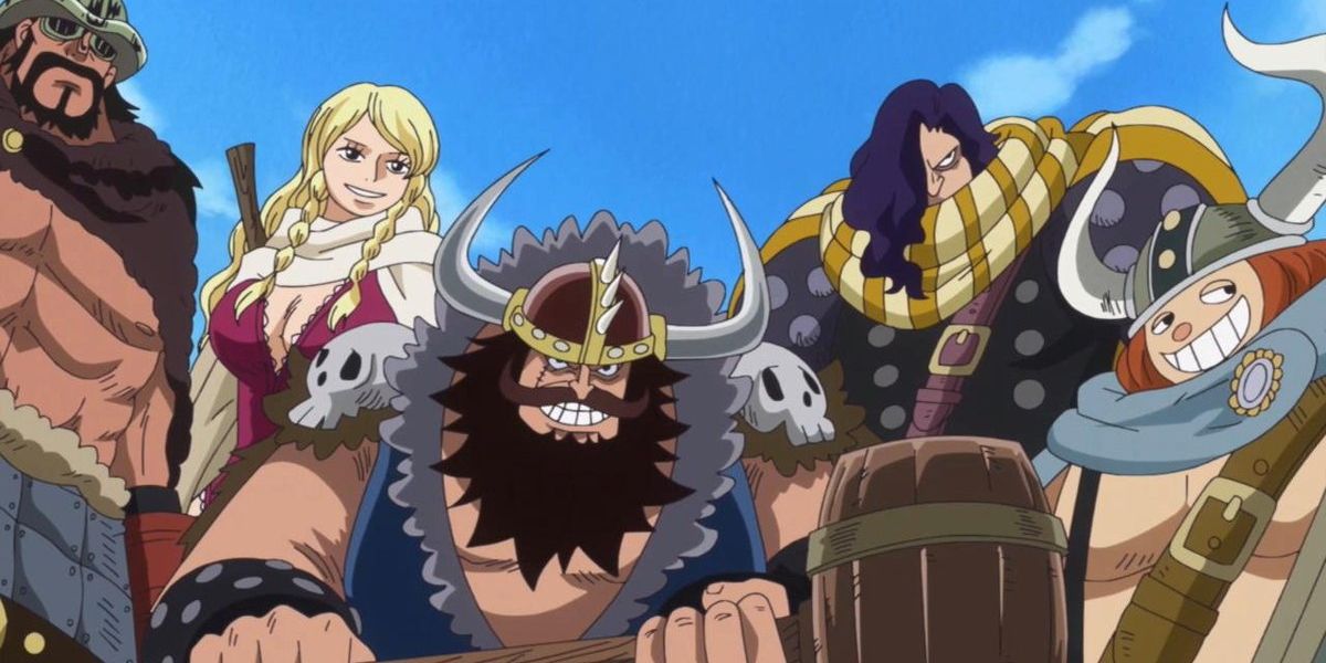 New Giant Warriors Pirates in One Piece.