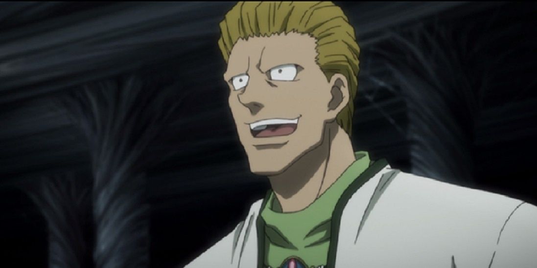 Phinks of the phantom troupe smiling