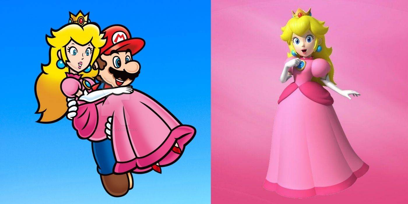 Princess toadstool vs peach