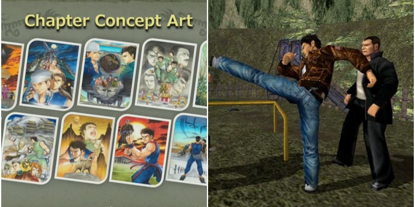 virtua fighter rpg concept with shenmue