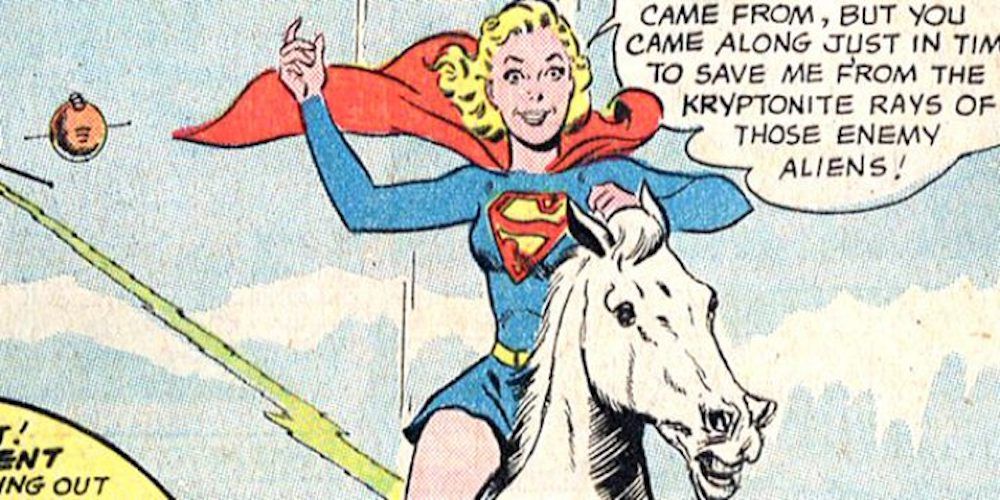 supergirl and comet