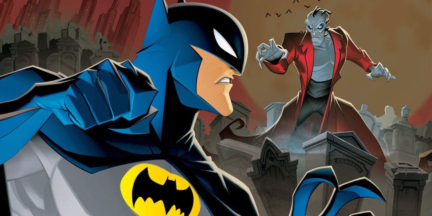 Cover to The Batman vs. Dracula animated movie