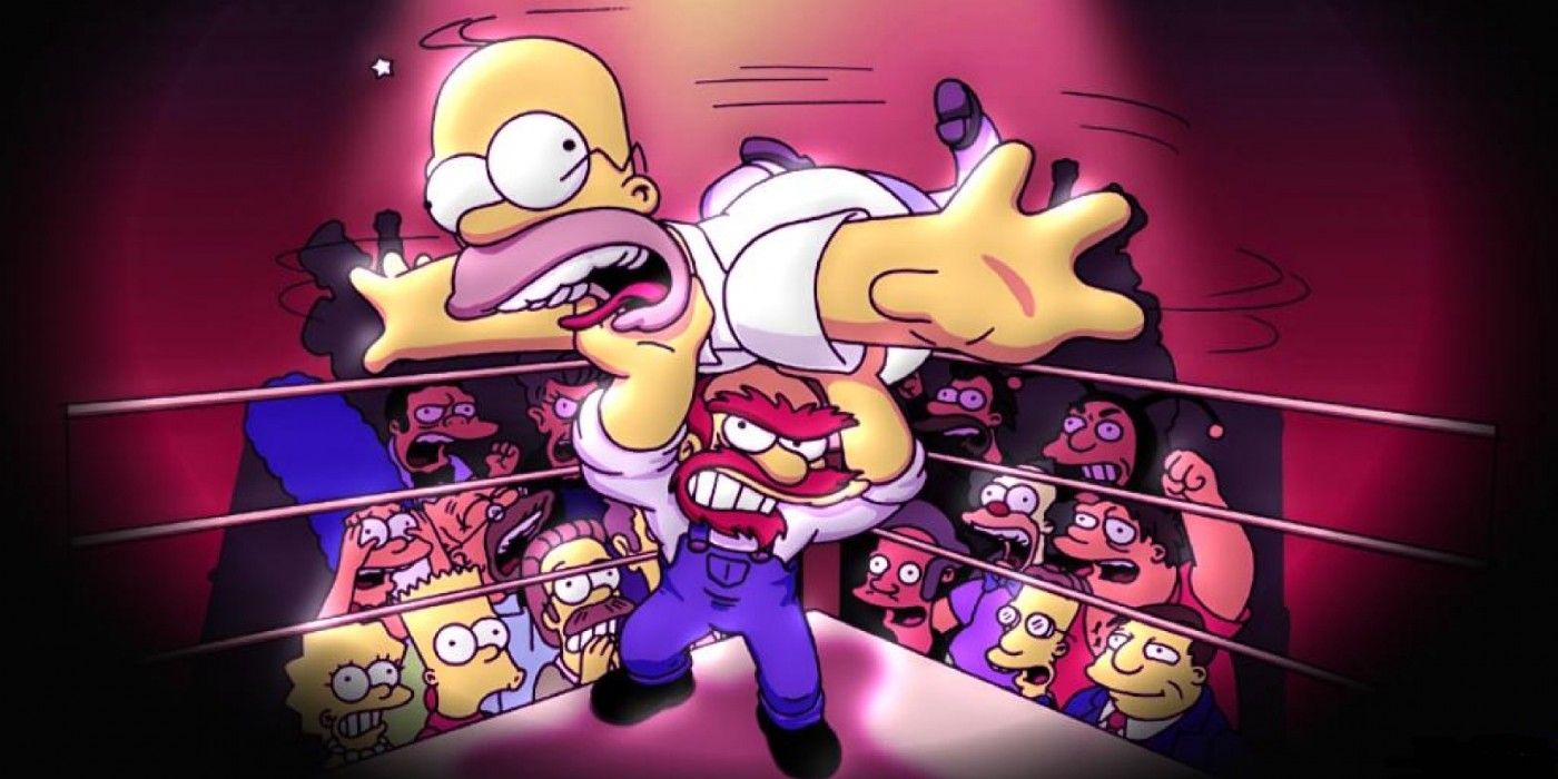The Simpsons Wrestling Is The Worst Modern Wrestling Game 