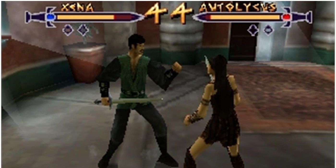 xena and joxer in n64 game
