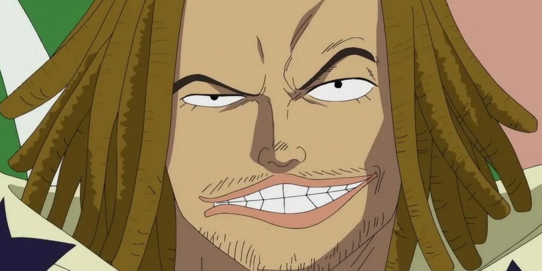 Yasopp, a member of the Red Hair Pirates, in the One Piece anime