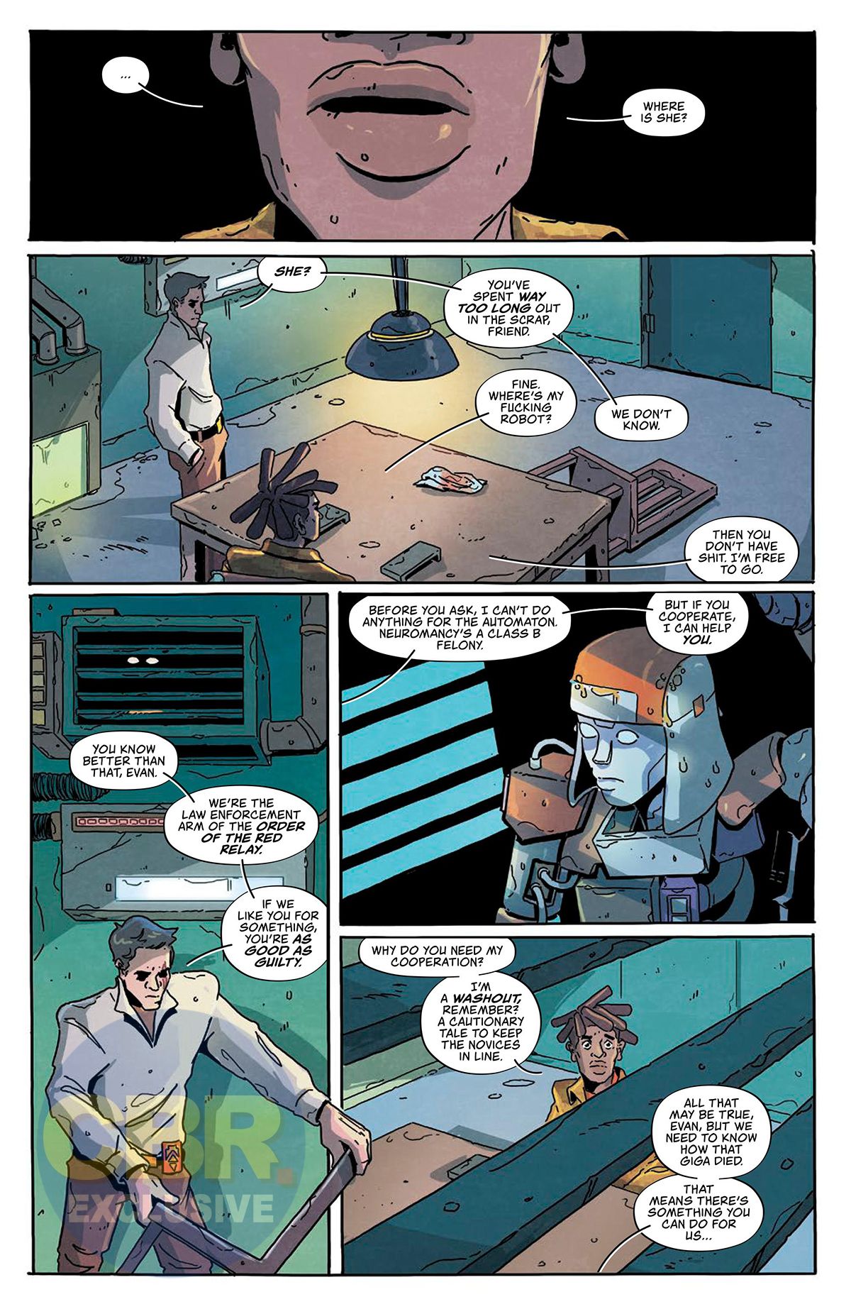 PREVIEW: Giga #2 Grapples With the Murder of a God