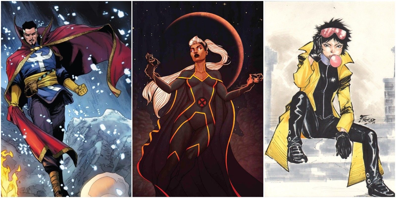 Doctor Strange, Storm, and Jubilee would win in a fight