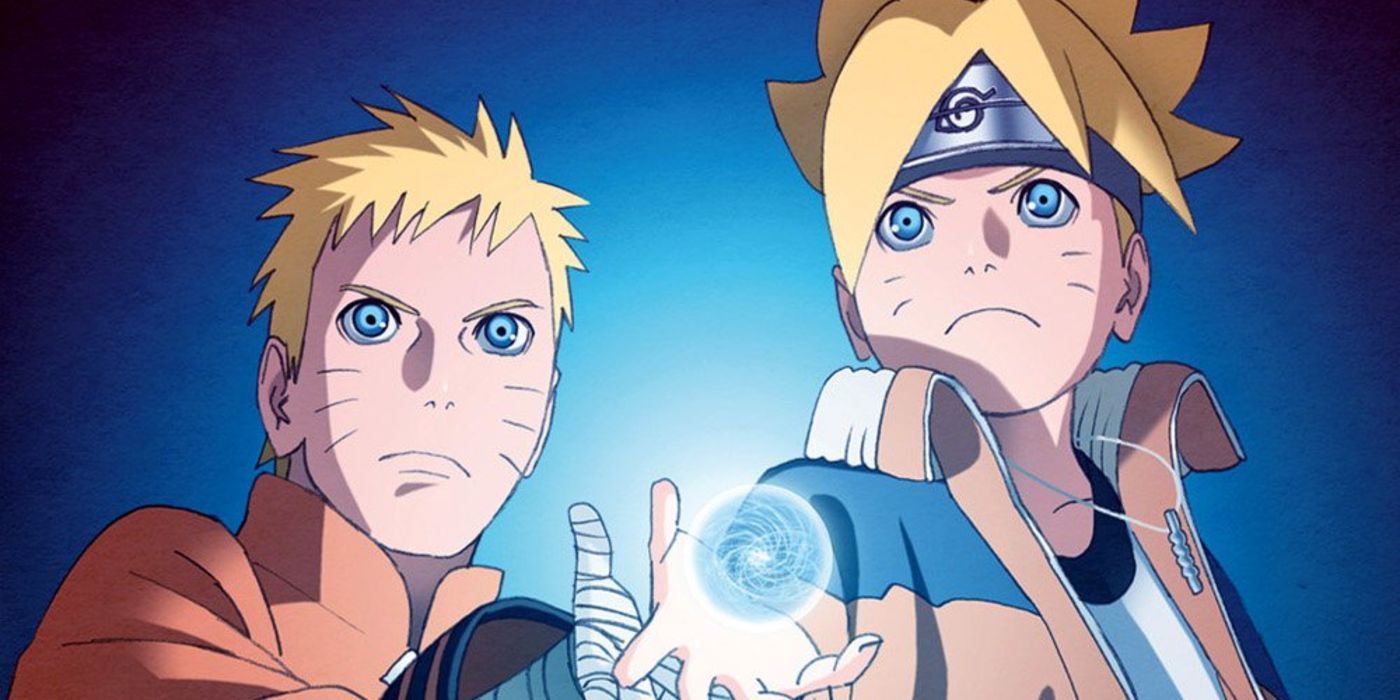 Father and Son Naruto Boruto