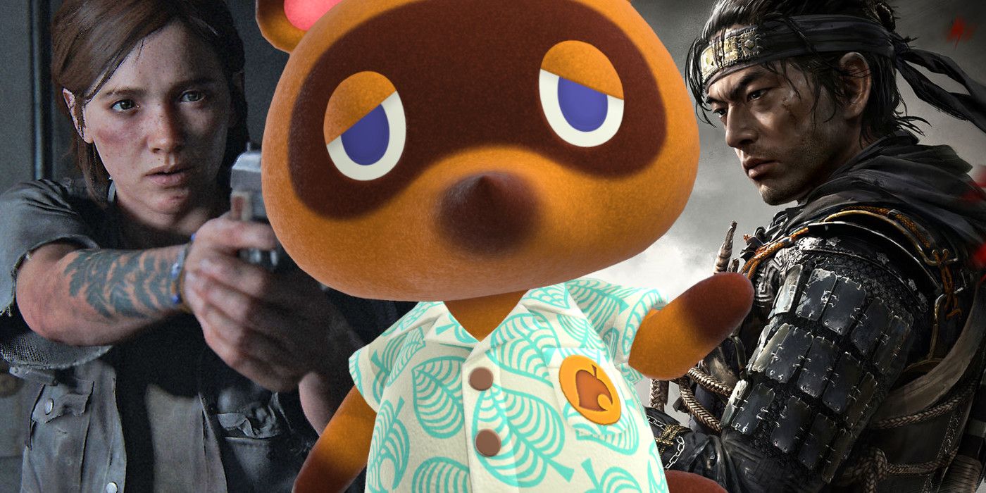 Tom Nook and the other nominees for Game of the Year 2020
