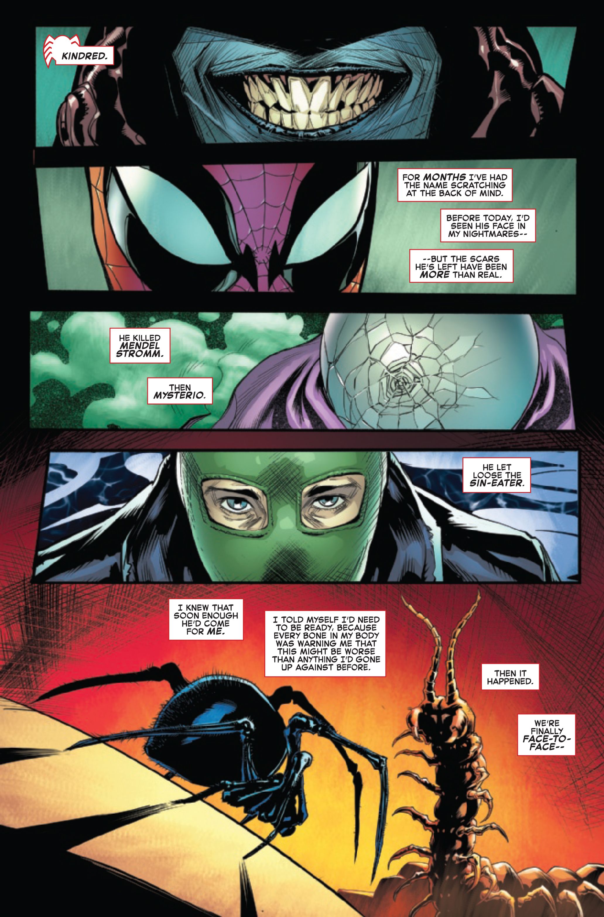 The Amazing Spider-Man #52, by Nick Spencer, Patrick Gleason, Edgar Delgado and VC's Joe Caramagna, page 2