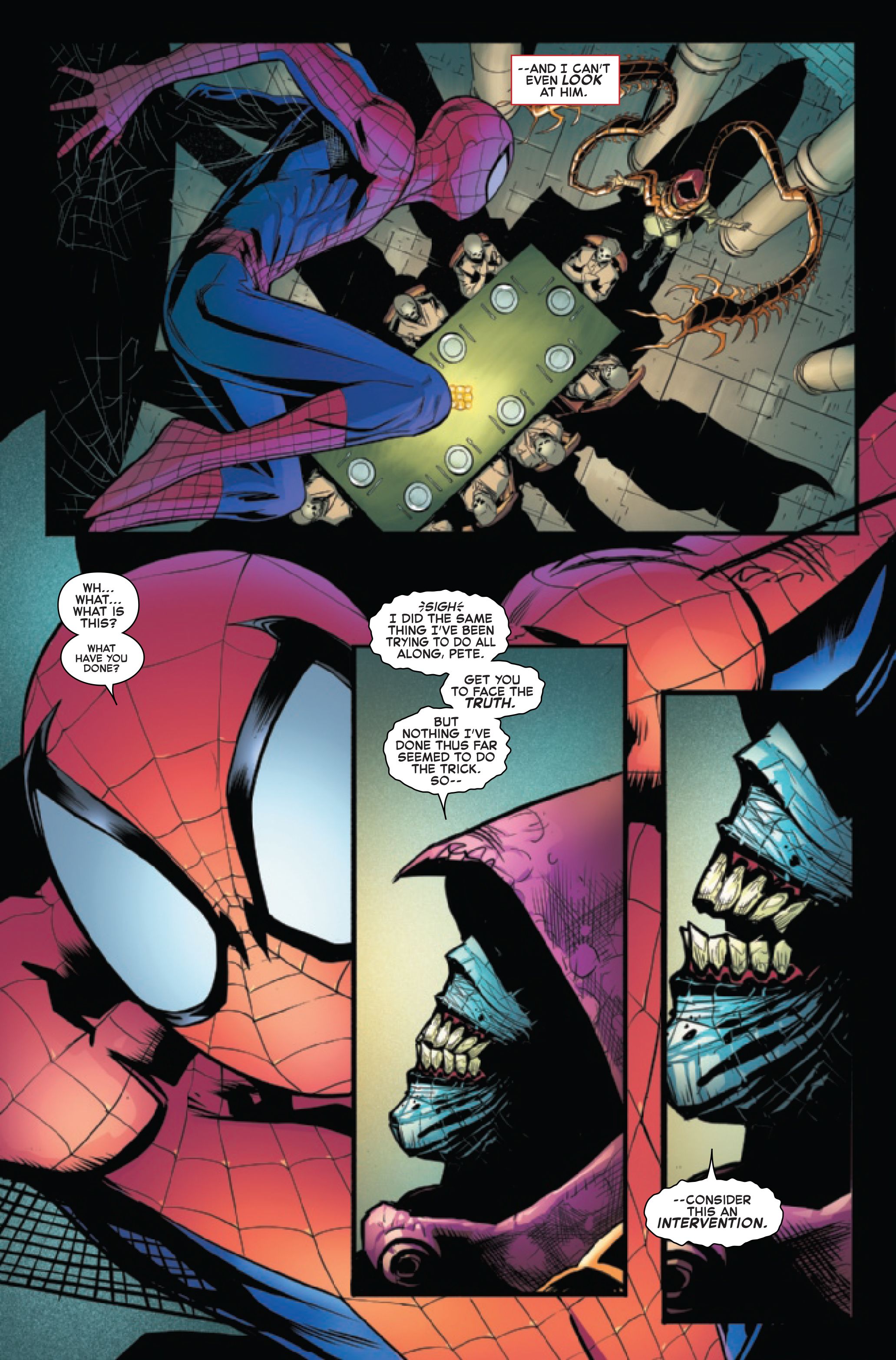 The Amazing Spider-Man #52, by Nick Spencer, Patrick Gleason, Edgar Delgado and VC's Joe Caramagna, page 3