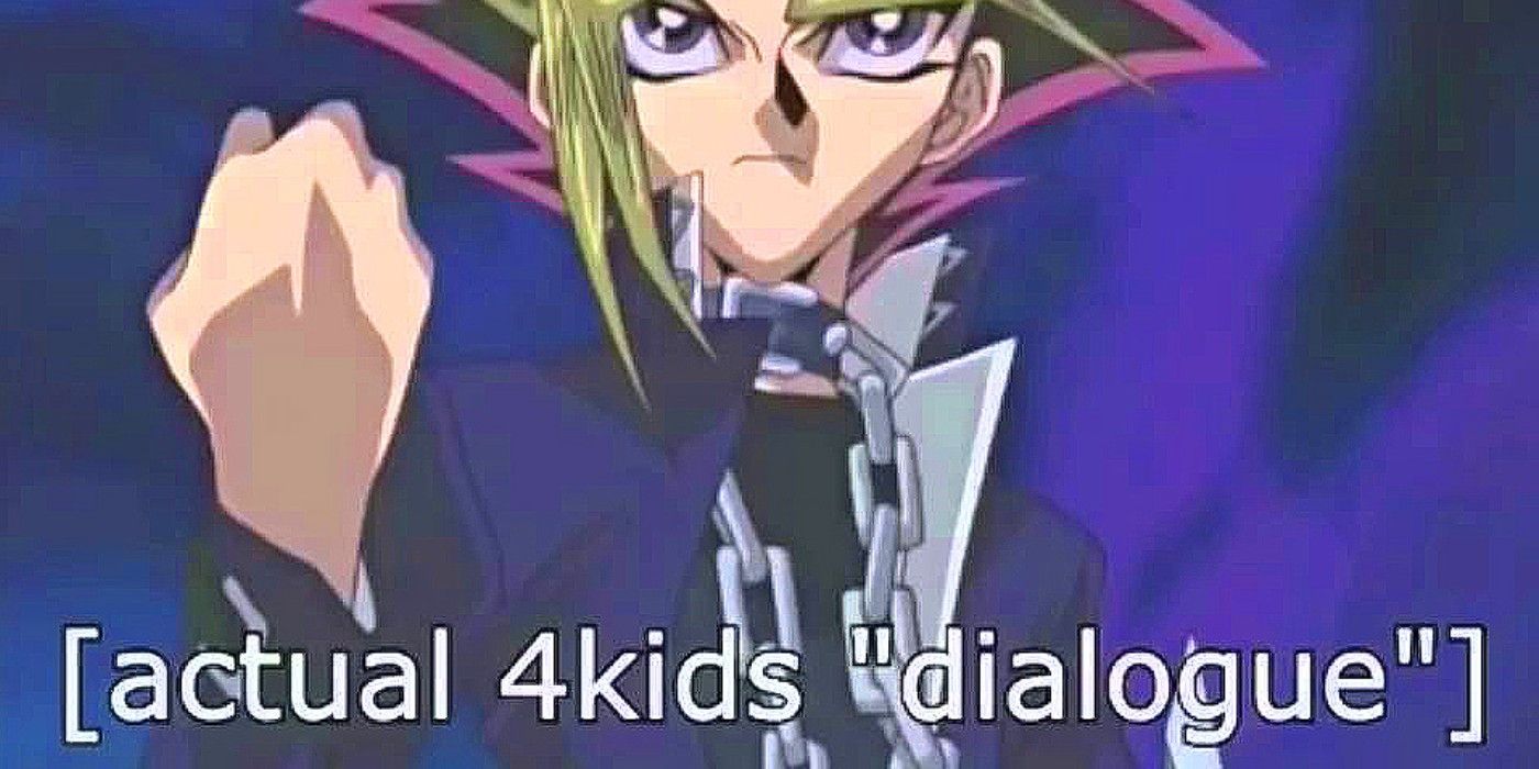 Actual 4Kids Dialogue