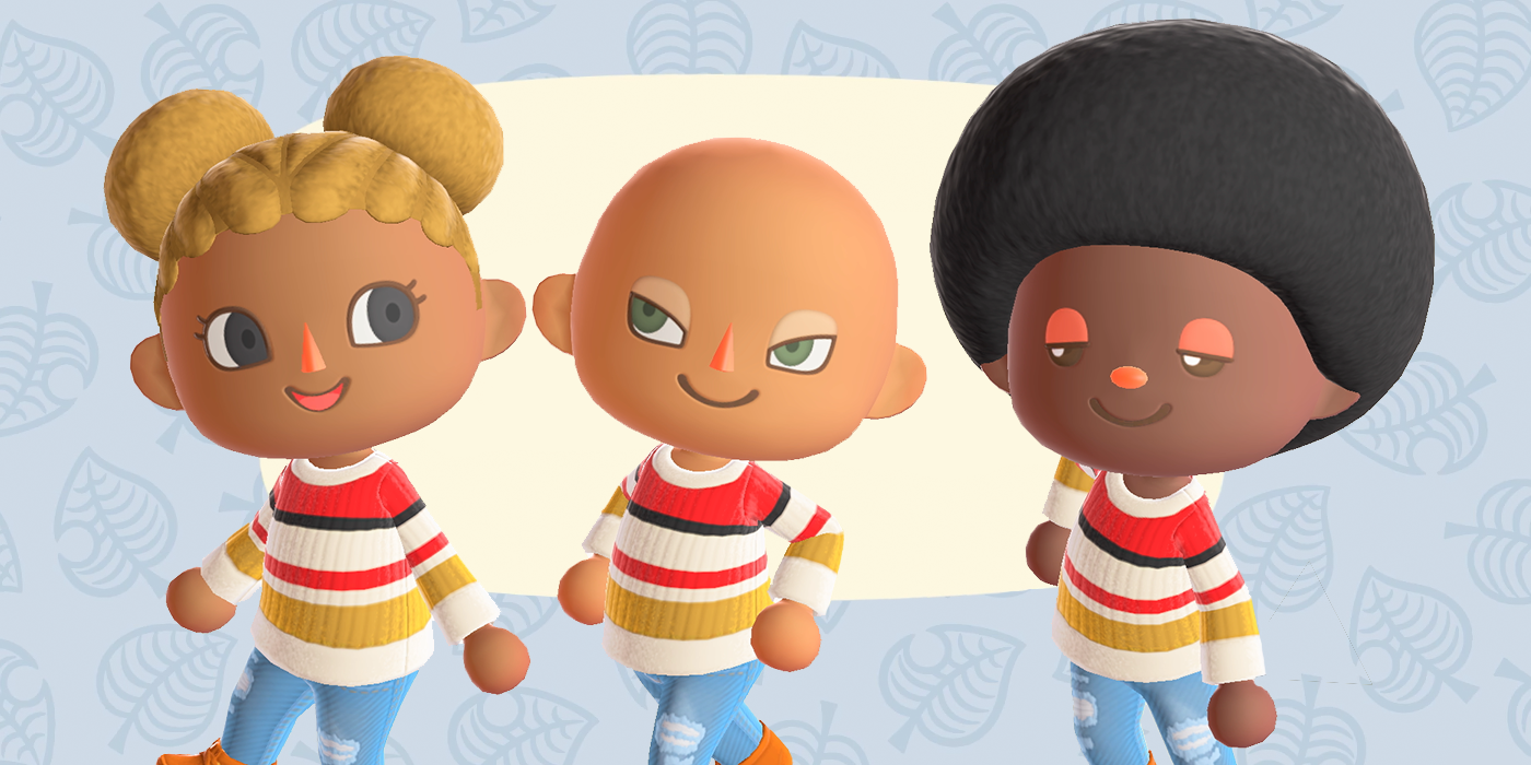 Nintendo adds new hair customization options to Animal Crossing: New Horizons with the winter update