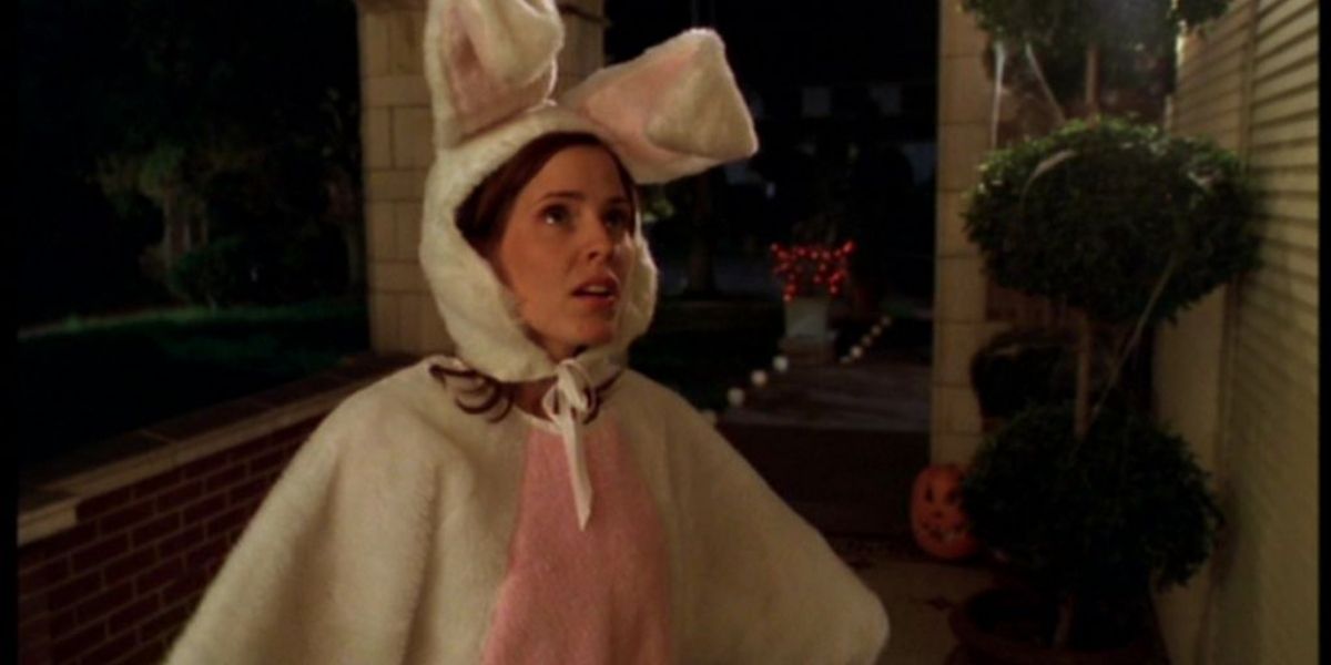 Television Anya dressed as a bunny in Buffy The Vampire Slayer