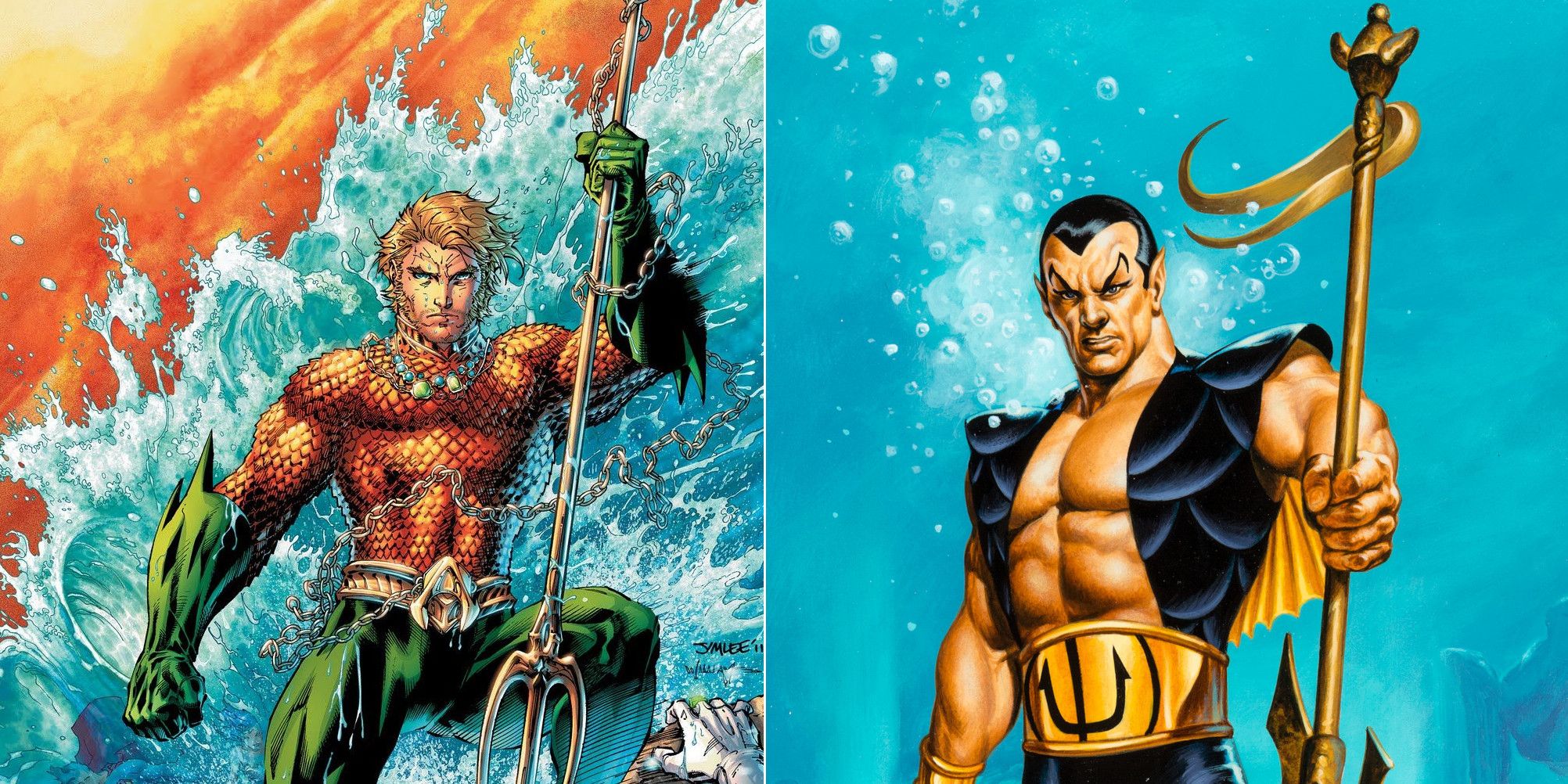 Aquaman Namor DC Marvel Comics