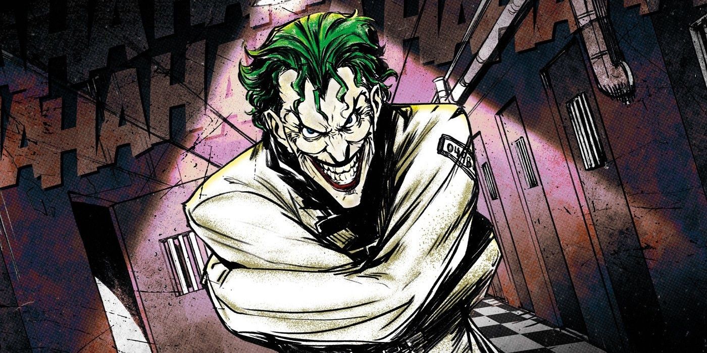 The Joker Restrained At Arkham Asylum