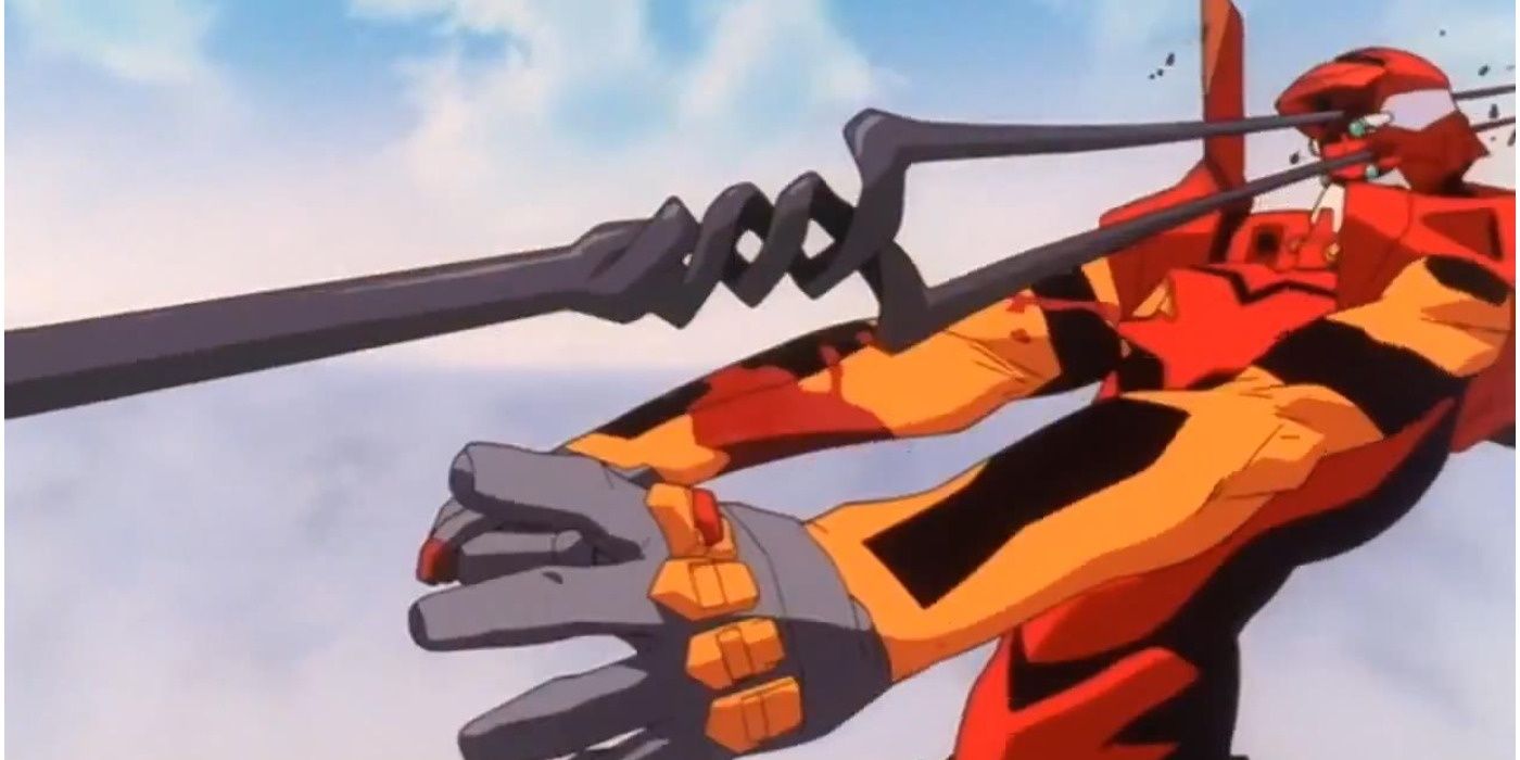 Unit-02 Hit With Spear
