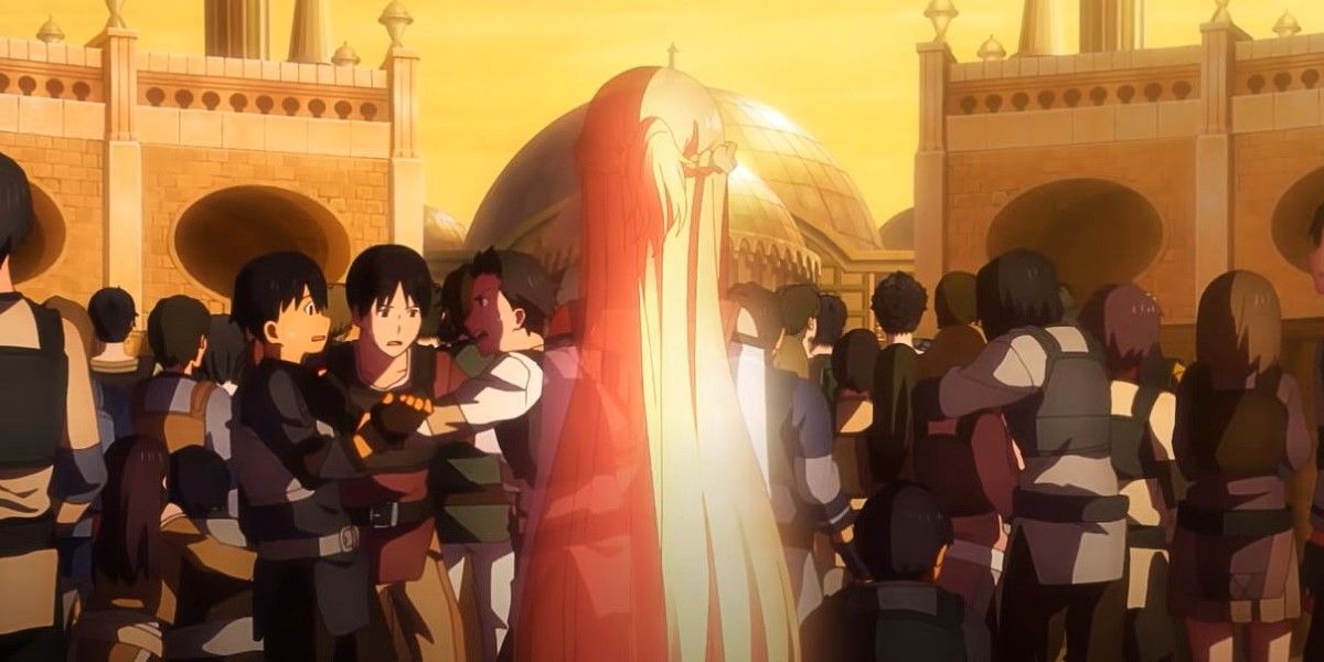 Asuna in the Town of Beginnings